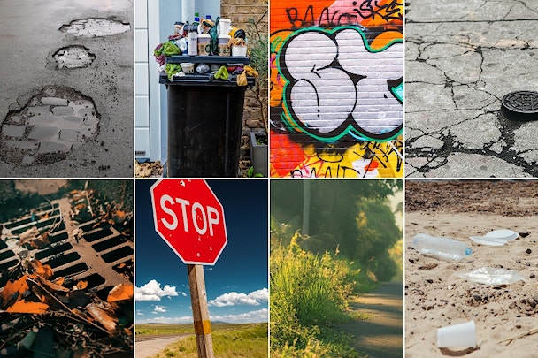 Potholes top region's complaint list